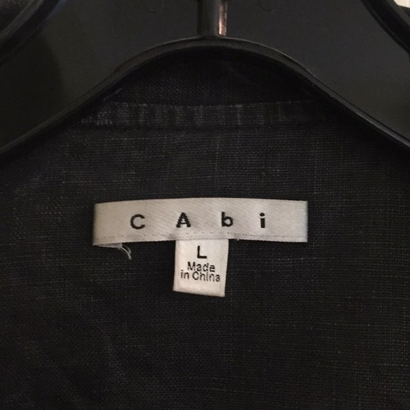CAbi Jean Jacket Black Large - Picture 3 of 4